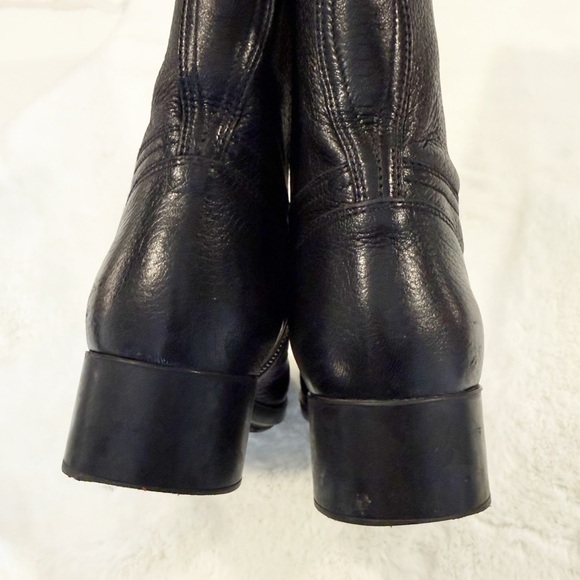 Prada Leather Riding Boots Sz 6.5 - Picture 14 of 16
